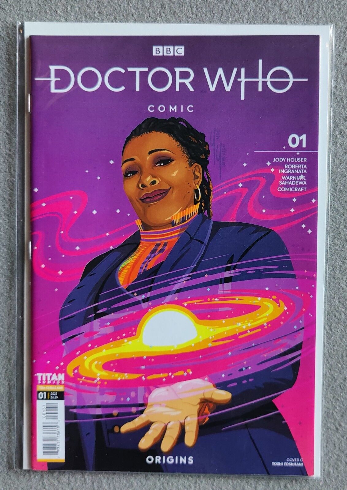 Titan Comics DOCTOR WHO ORIGINS #1C 2022 Yoshi Yoshitani Cover