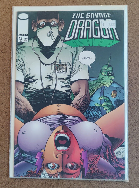 Savage Dragon, Vol. 2  #33 Image Comics 1st App Malcolm Dragon 1996