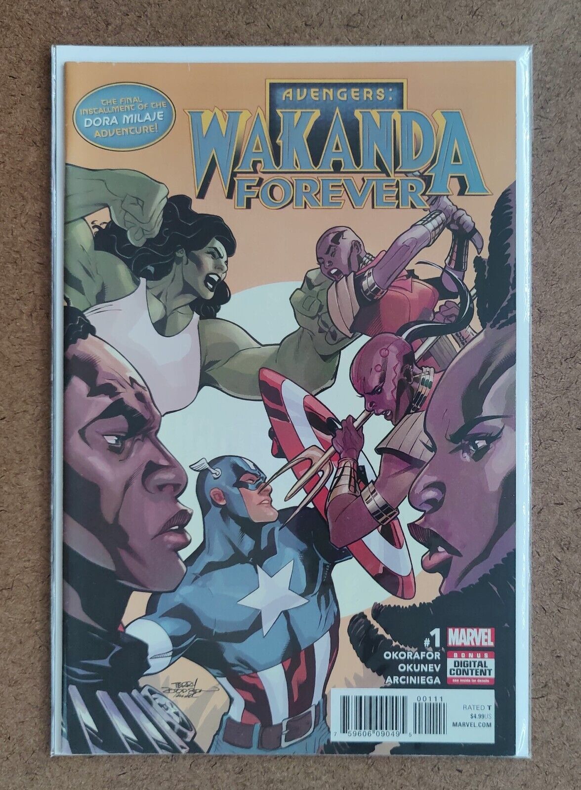 Wakanda Forever: Avengers  #1A Marvel Comics Terry Dodson Cover 2018