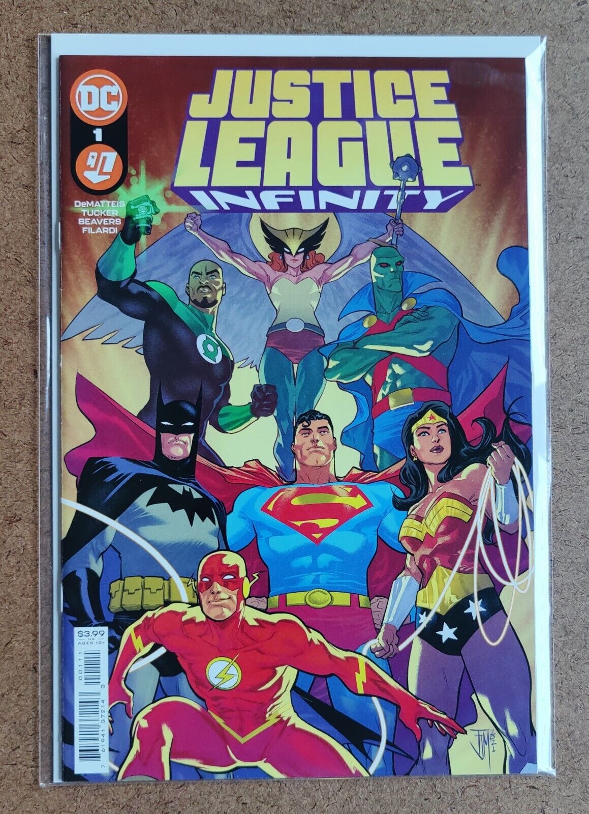 Justice League Infinity #1A DC Comics 2021