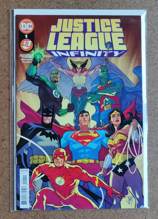 Justice League Infinity #1A DC Comics 2021