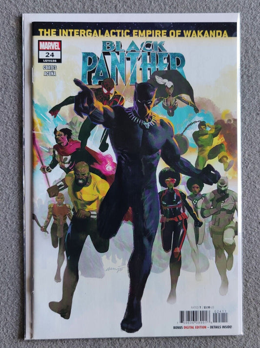 Black Panther Vol 7 #24 Cover A Regular Daniel Acuna Cover 2021