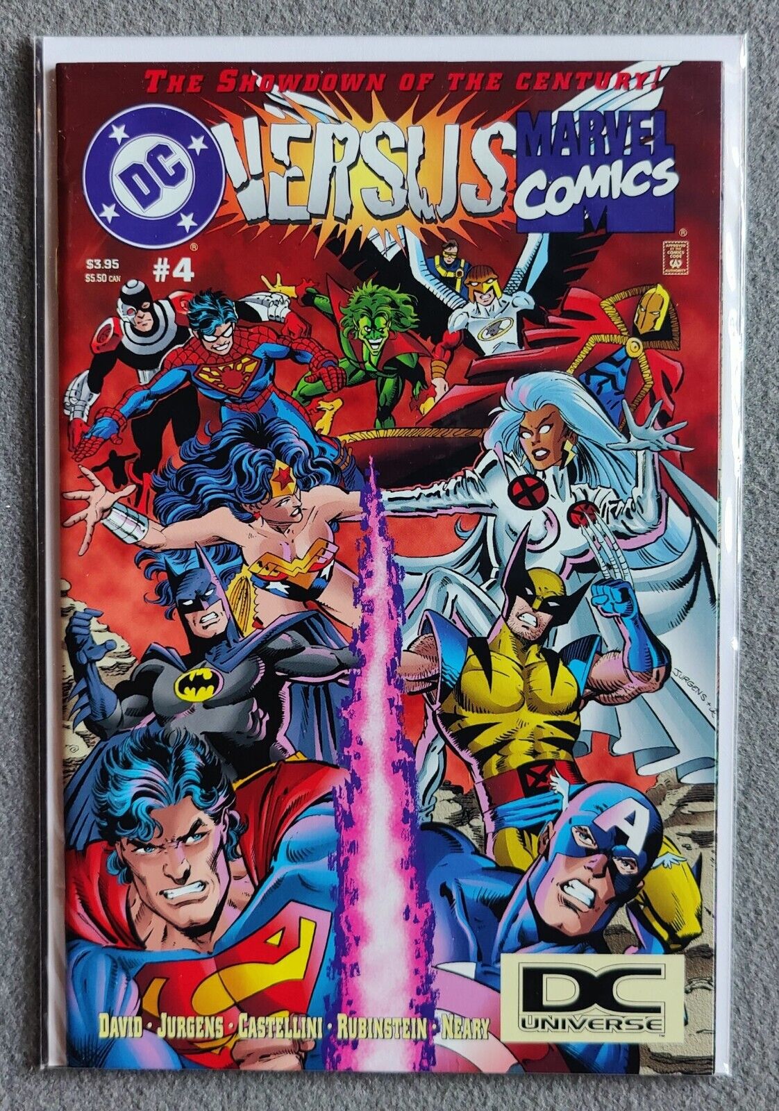 Marvel Comics Versus DC Comics #4 1996 vintage