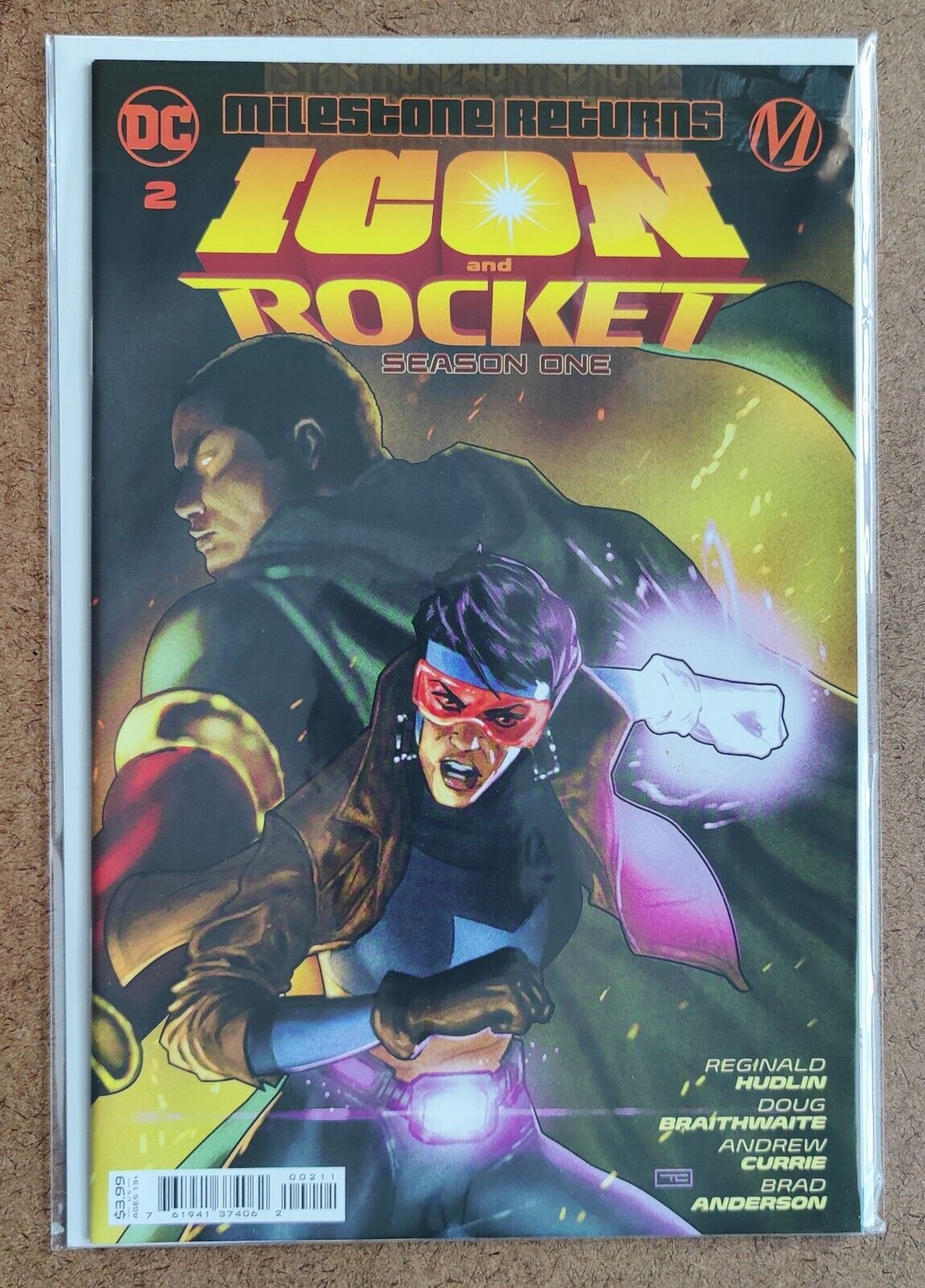 Icon and Rocket Season One #2A Taurin Clarke Regular Cover 2021