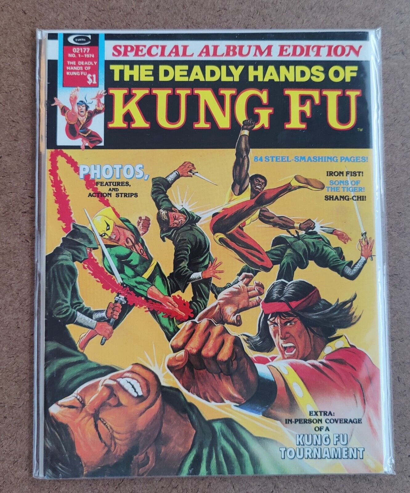 The Deadly Hands of Kung Fu Special Album Edition #1 John Buscema Tony Isabela