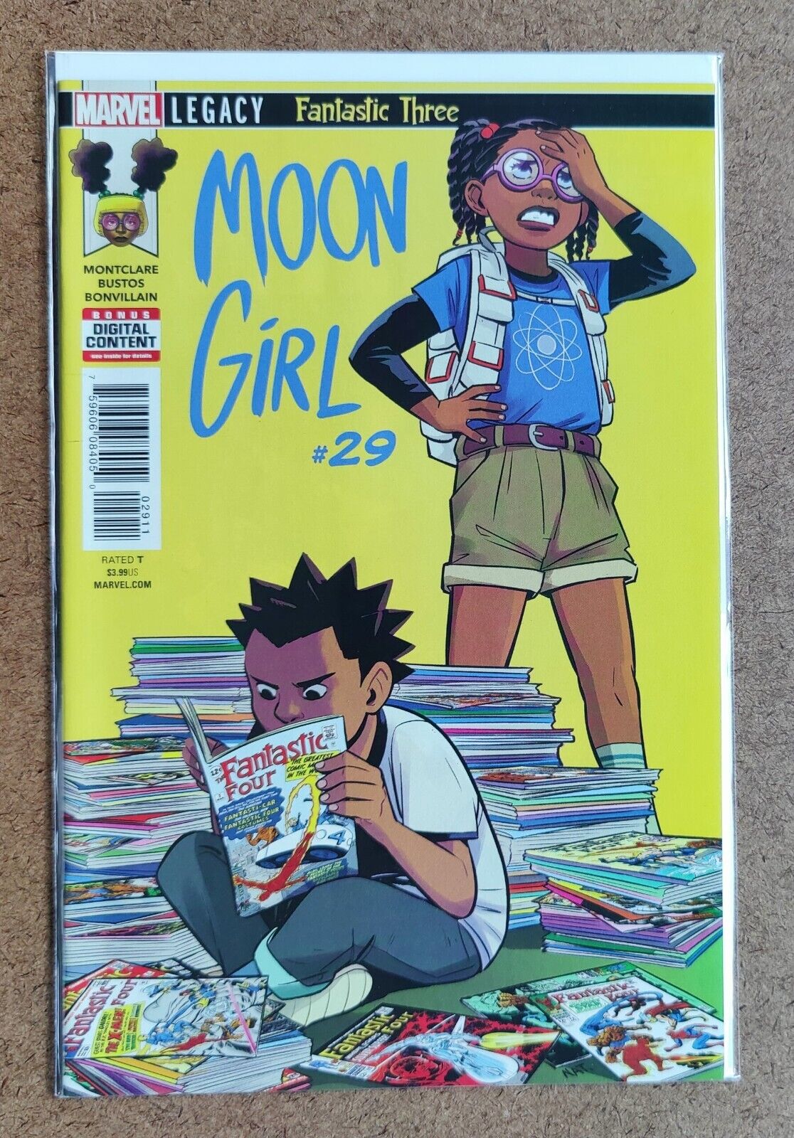 Moon Girl and Devil Dinosaur #29 Regular Natacha Bustos Cover 2018