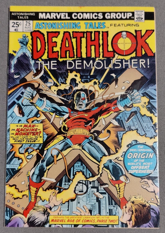 Astonishing Tales #25 1974 Marvel 1st appearance of Deathlok, Luther Manning