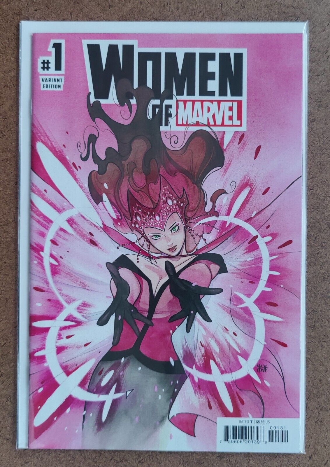 Women of Marvel #1C Marvel 2021 Peach Momoko Variant