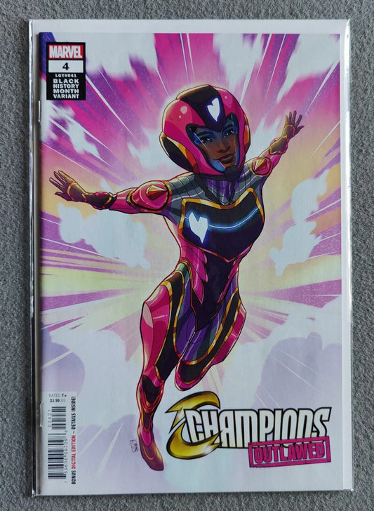 Champions Vol 4 #4 Cover B Variant Ernanda Souza Black History Month 2021