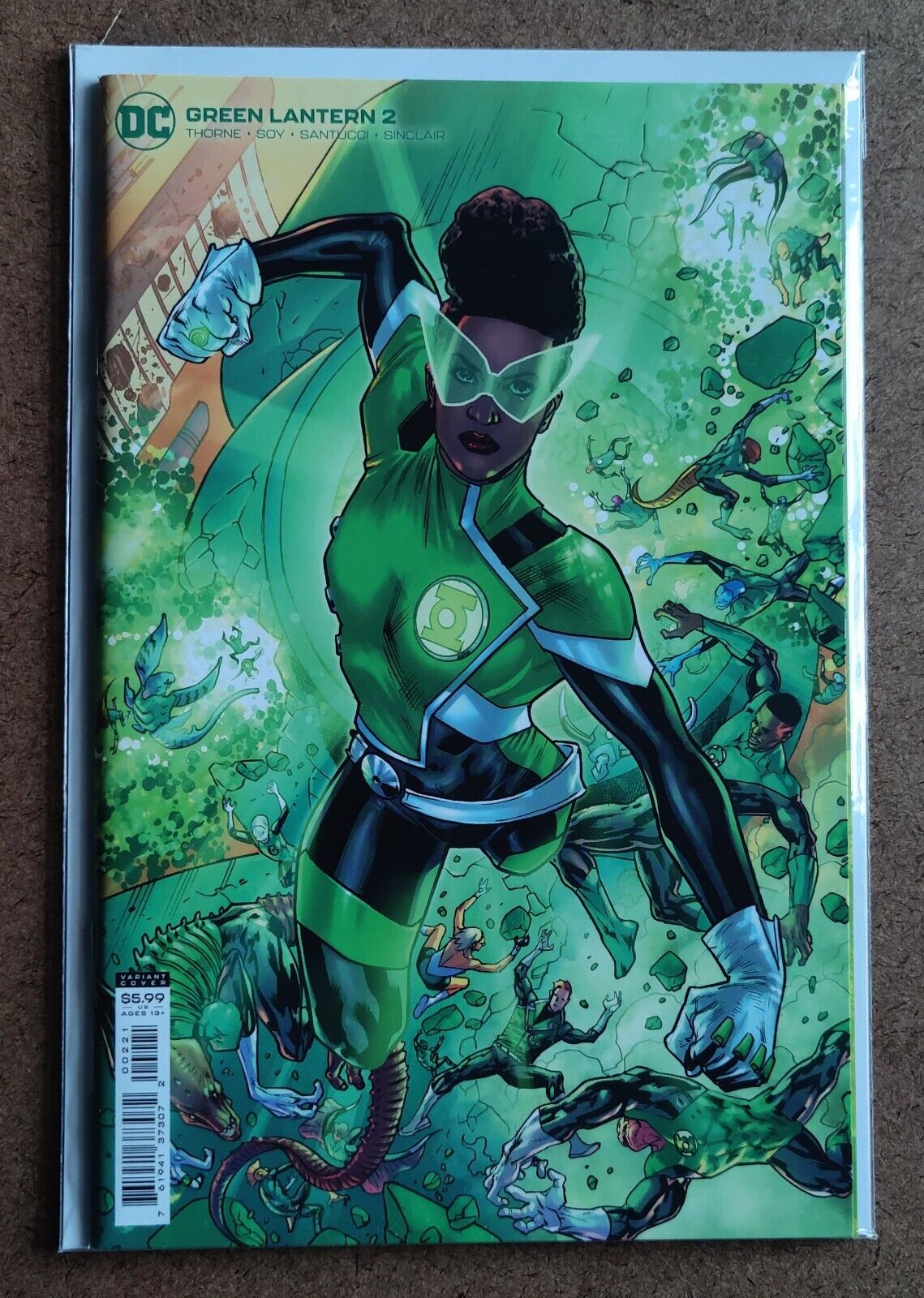 Green Lantern #2 Cover B July 2021 Bryan Hitch Card Stock Variant