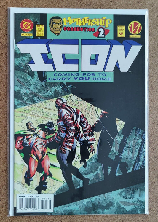 Icon #19 DC Milestone Comics November 1994 1st App Bulletproof Dwayne McDuffie