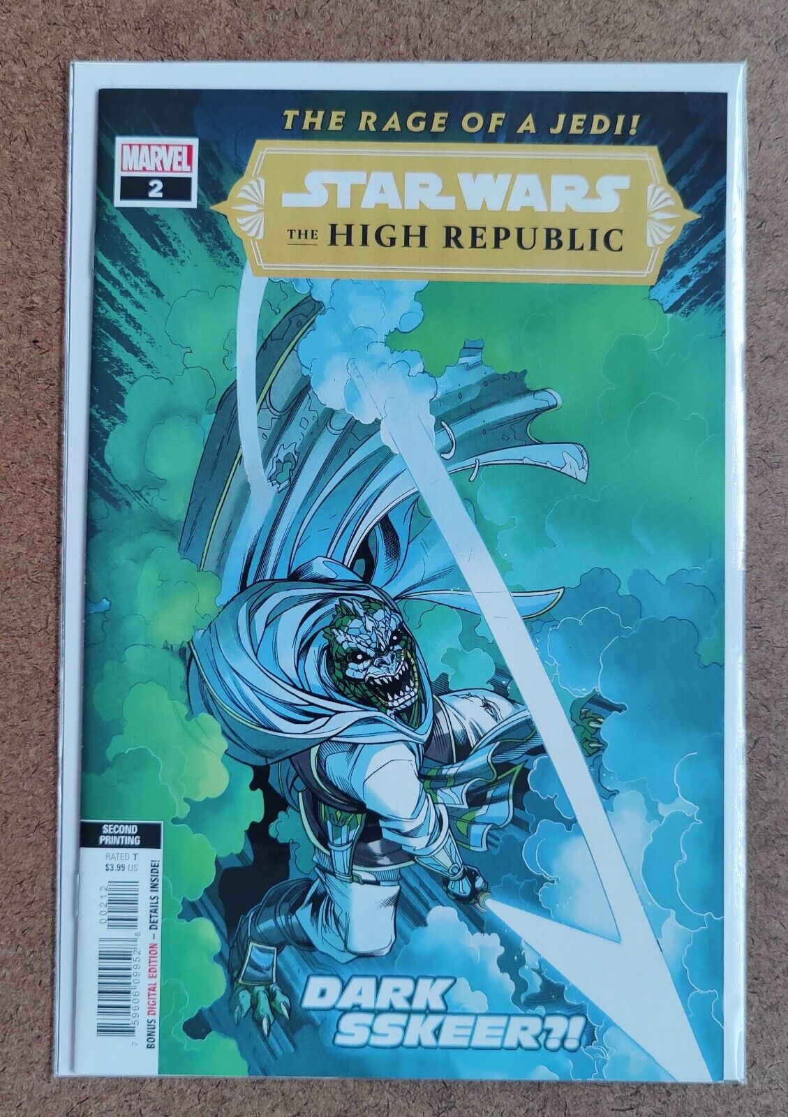 Star Wars High Republic #2L 2nd Printing Variant Cover 1st cameo app. Nihil